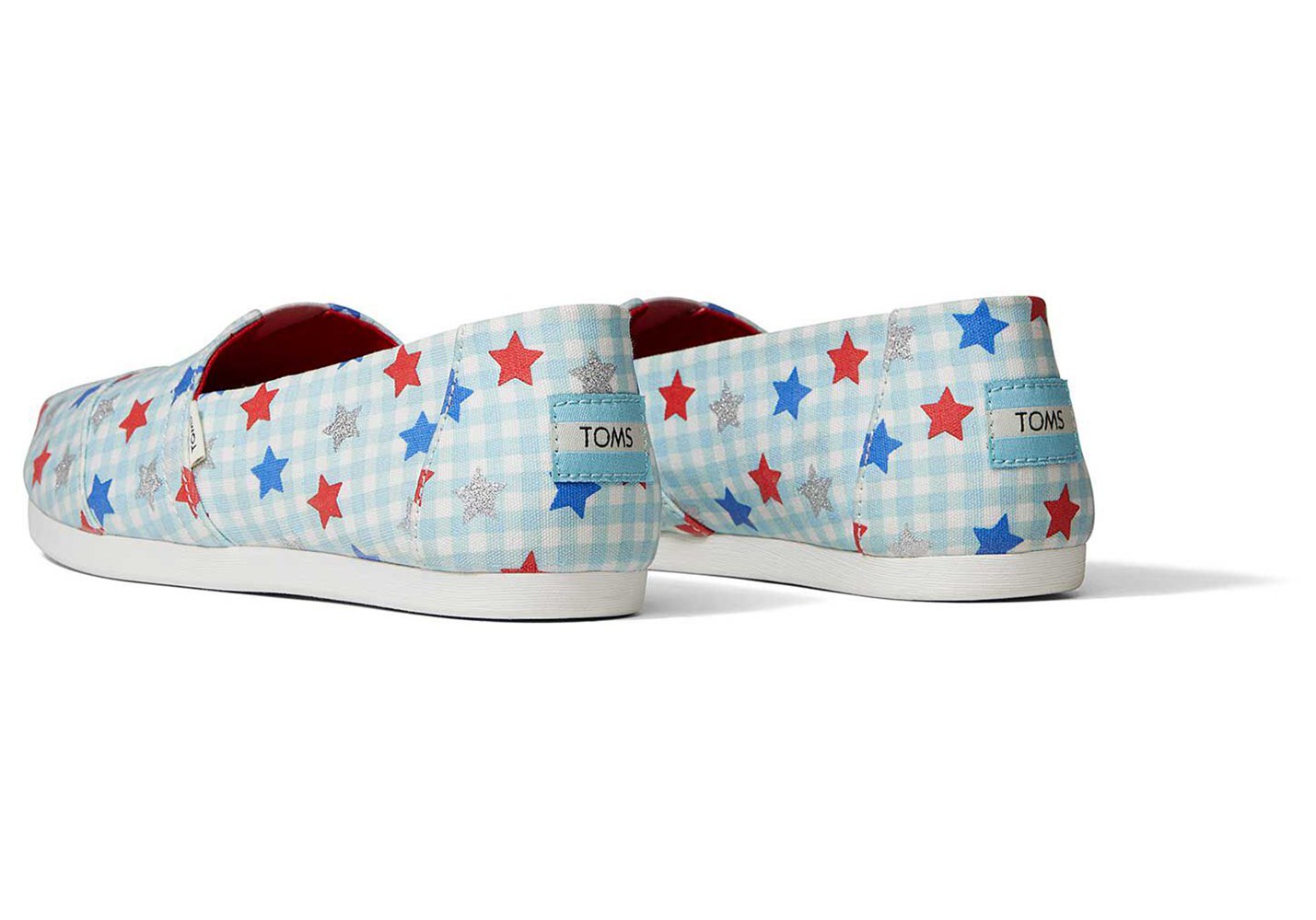 Toms Espadryle Damskie Kolorowe - Alpargata Glitter Stars - 36JGDHESP